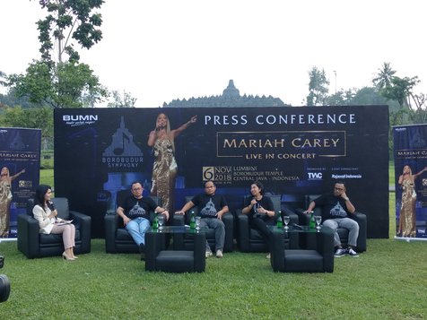 Prescon konser Mariah Carey.  © KapanLagi.com/Mathias Purwanto