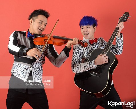 Maharaja bercerita tentang single terbaru mereka © KapanLagi.com®/ Bambang E Ros