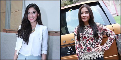 Prilly Latuconsina dan Jessica Mila adalah salah satu dari beberapa bintang sinetron yang diajak Maia dalam proyek album 'Maia Pasto With The Stars'. @KapanLagi.com®