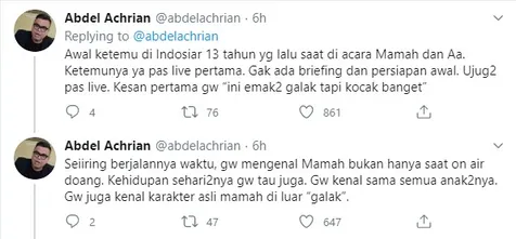 Kenal Sejak 13 Tahun Lalu