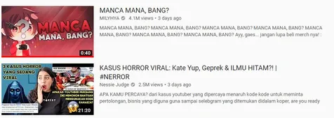 Konten yang Selalu Menarik