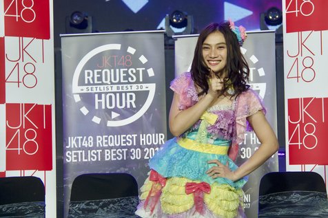 Melody kini sudah lulus dari JKT48 ©KapanLagi.com®/Djoko Poerwanto