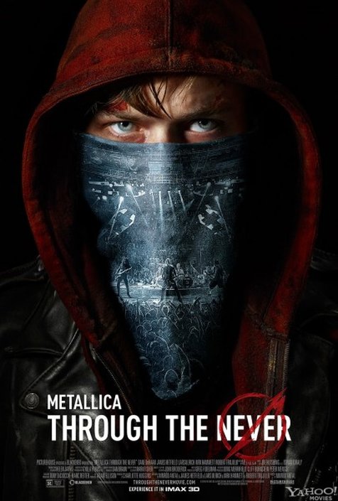 Poster film Metallica - Through The Never. @collider.com