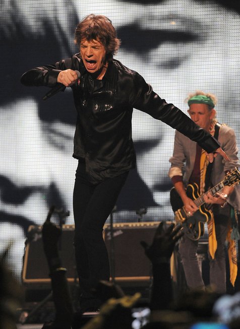 Mick Jagger tetap aktif bermusik di usianya yang sudah 71 tahun. ©Fameflynet