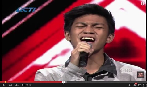 Mikael Ronodipuro © X Factor Indonesia/youtube