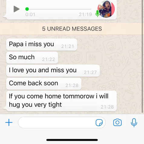 Peluk Ayah Dengan Erat