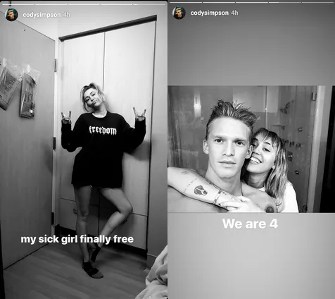 Cody Juga Posting Foto Miley