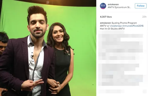 Mrunal dan Arjit juga bakal isi acara lain di ANTV Šinstagram/antvkeren