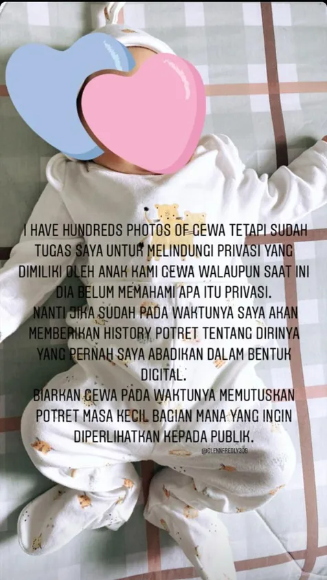 Rahasiakan Wajah Anak