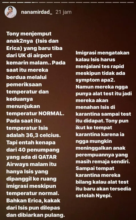 Kronologi Cerita