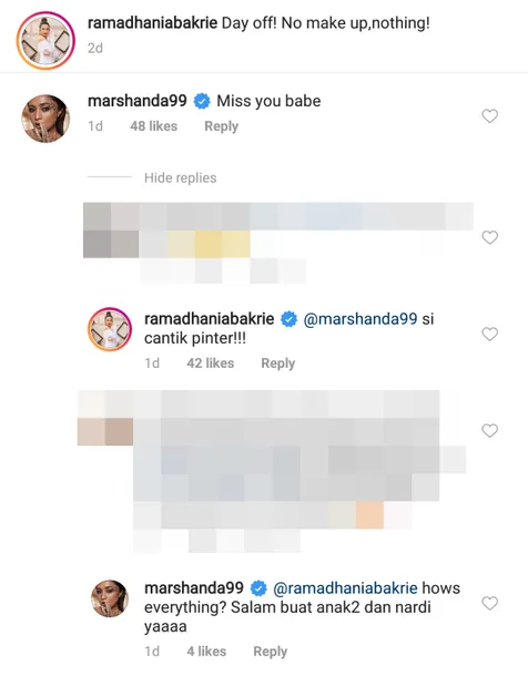 Marshanda Kangen Nia Ramadhani