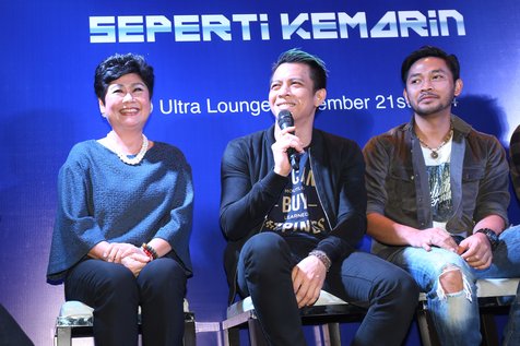 Ibu Acin, Ariel dan Uki © KapanLagi.com/Budy Santoso