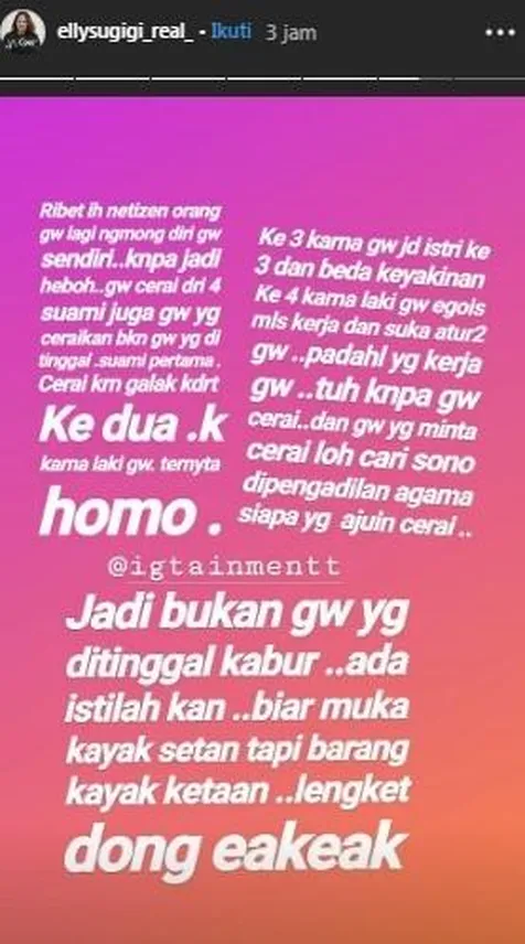 Suami Kedua Seorang Homoseksual