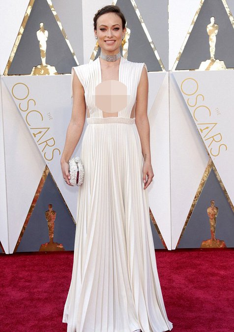 Foto Cantik Di Red Carpet Oscar Olivia Wilde Pamer Cleavage Kapanlagi Com