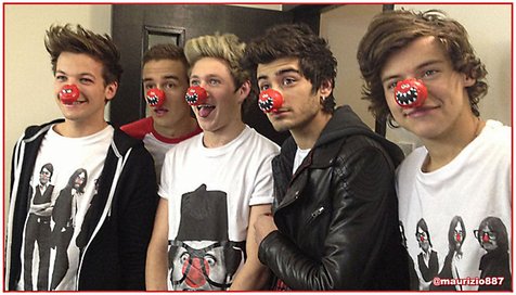 Walaupun berhidung merah, namun Liam jelas memperhitungkan One Direction @fanpop.com