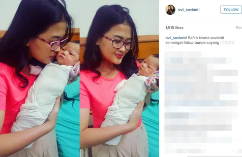 Ovi sudah punya anak © Instagram/ovi_sovianti