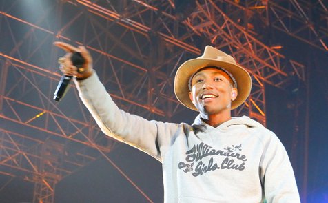 Pharrell lakukan blunder saat konser di Park Festival, Skotlandia ©splash