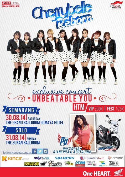 Konser Cherrybelle Reborn!