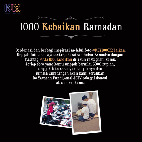 Donasi Atas Namamu!