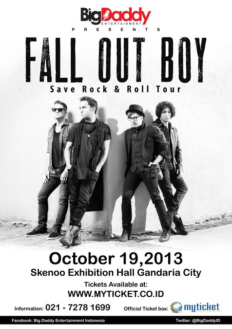 Its Offical! Fall Out Boy Siap Rock and Roll di Indonesia