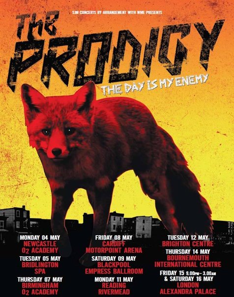 Jadwal Tur Prodigy © The Prodigy Official Facebook