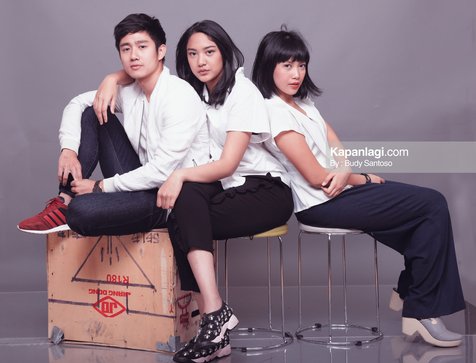 Putri Tanjung, Dhea Seto & Kenny Austin © Kapanlagi/Budy Santoso