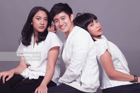 Putri Tanjung, Dhea Seto & Kenny Austin © Kapanlagi/Budy Santoso