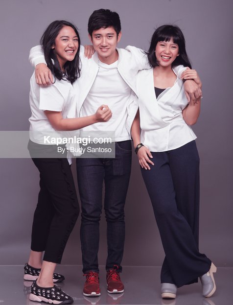 Putri Tanjung, Dhea Seto & Kenny Austin © Kapanlagi/Budy Santoso