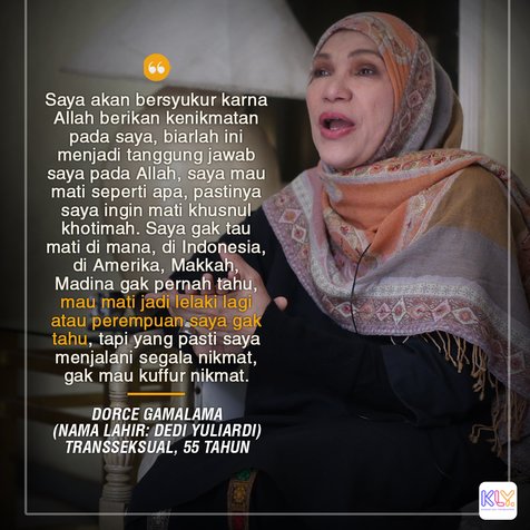 Apakah dorce gamalama transgender