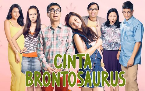 Cinta Brontosaurus adalah film Radit yang terlaris. (Starvision)