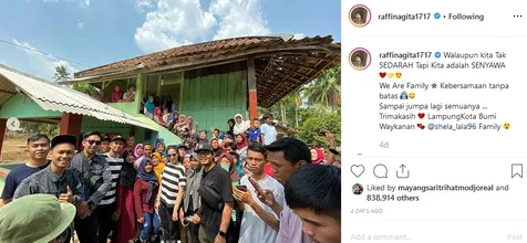 Nagita Terkejut