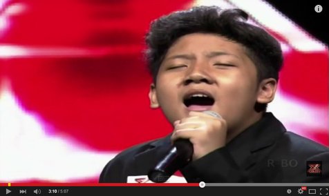 Rajasa © X Factor Indonesia/youtube