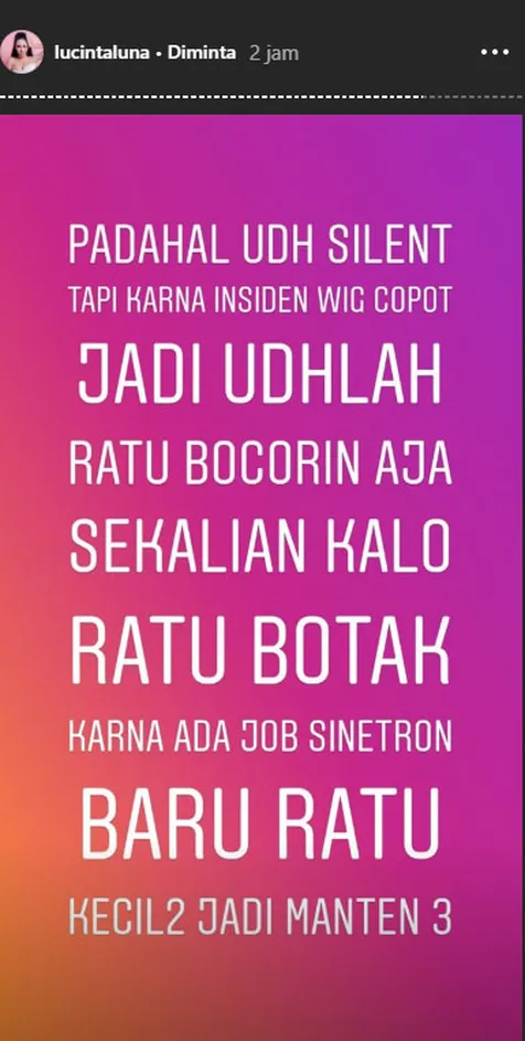 Demi Peran Sinetron?
