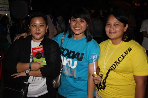 Fans di lokasi konser @ KapanLagi.com