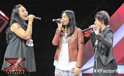 Rahmadani, Yani, & Rani © X Factor Indonesia Official Facebook