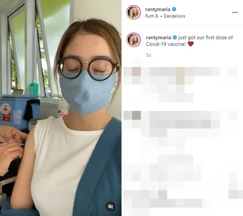 Ranty Maria Rela Antri dan Datang ke Puskesmas Demi Bisa Suntik Vaksin Covid-19