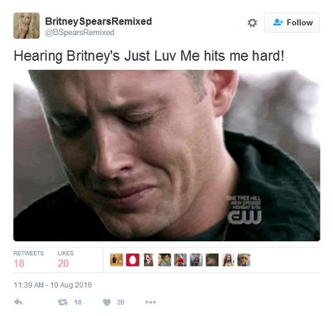 Bocoran teaser lagu Just Luv Me sukses bikin fans Britney Spears girang bukan main! © twitter.com/BSpearsRemixed