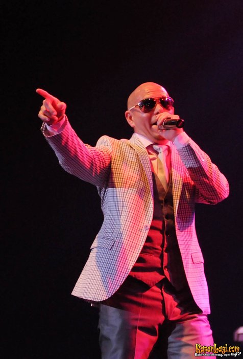 Konser Pitbull di Jakarta