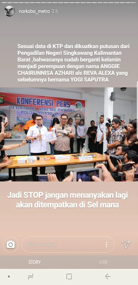 Reva Alexa Bernama Asli Yogi Saputra