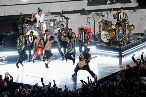 Red Hot Chili Peppers. ©AFP