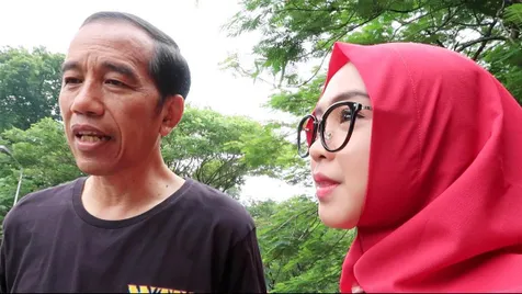Pertemuan Pertama Jokowi dan Iriana