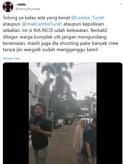 Serang Balik Sang Penegur