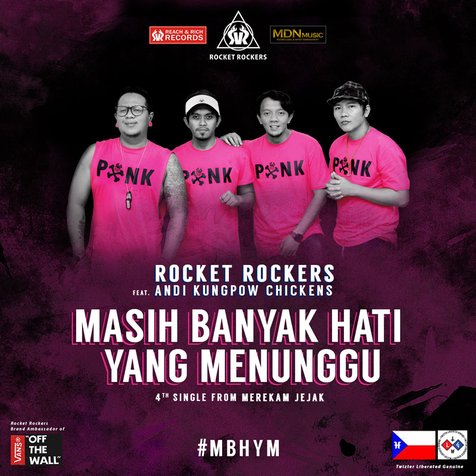 Rocket Rockers kembali merilis single kelima mereka, 'Masih Banyak Hati Yang Menunggu' © Reach & Rich Records