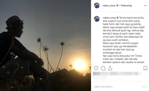 Ruben Onsu Ikhlas Diuji