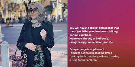 Curhat Setelah Lepas Hijab