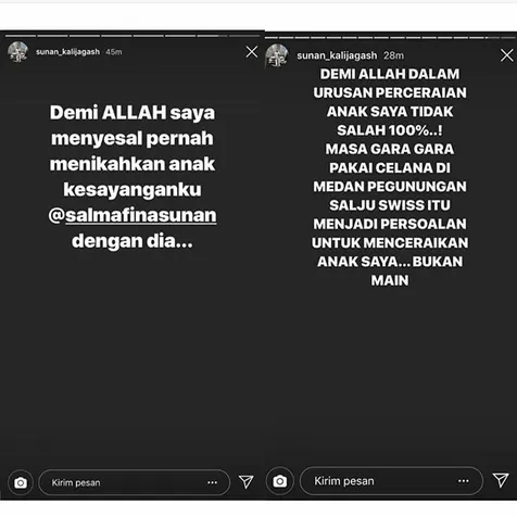 Menyesal Nikahkan Salmafina dengan Taqy