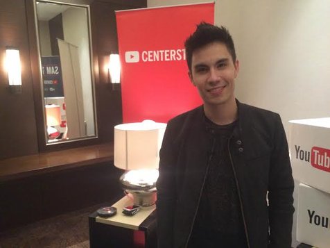 Sam Tsui saat ditemui di Hotel Fairmont, Senayan © KapanLagi.com®/Fikri Alfi Rosyadi