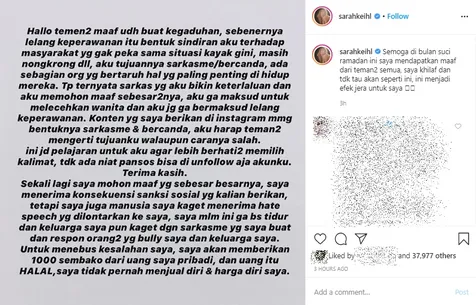 Tidak Ada Niat Pansos
