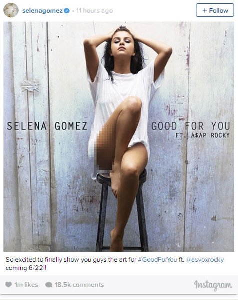 Artwork Selena Gomez @foto: Official Instagram Selena Gomez