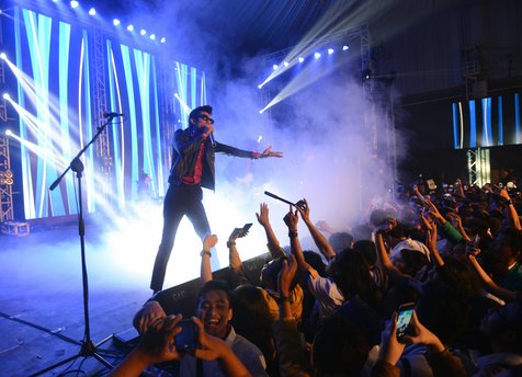 The Changcuters saat on stage © KapanLagi.com/Muhammad Akrom Sukarya